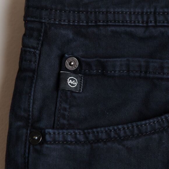 AG Adriano Goldschmied Jeans Mens 36x29 Black The Protege Straight Leg - Picture 6 of 15